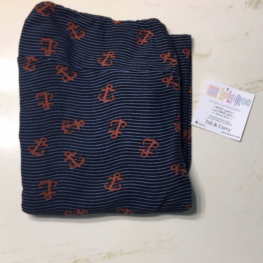 Lularoe TC Anchor Leggings